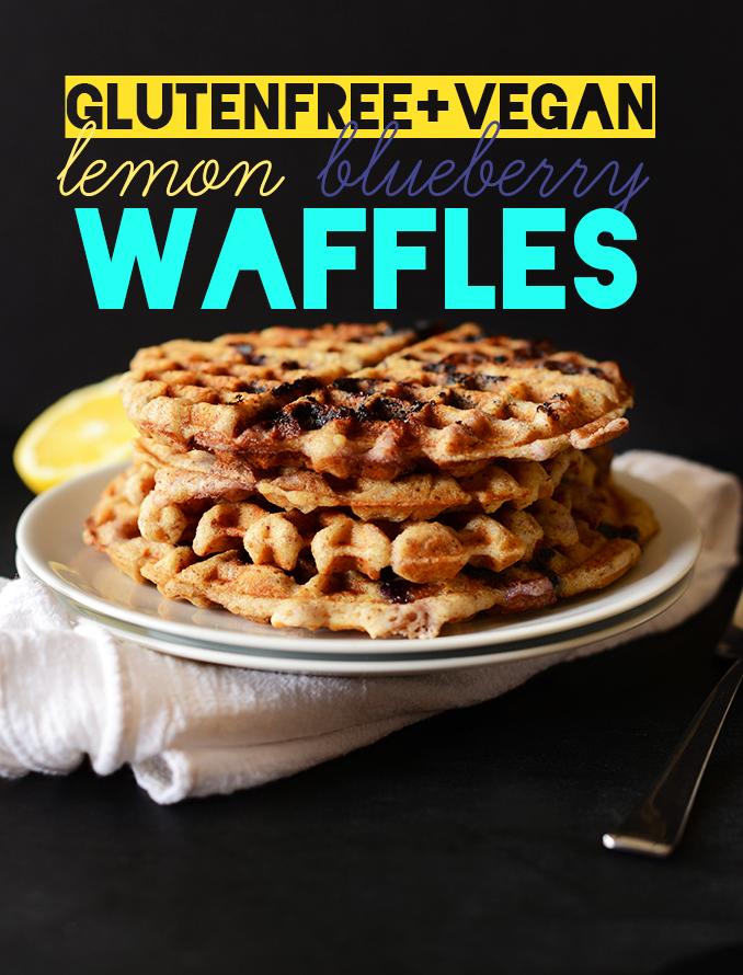  These waffles are not only delicious, but they are also easy on your stomach, thanks to their gluten-free and dairy-free recipe.