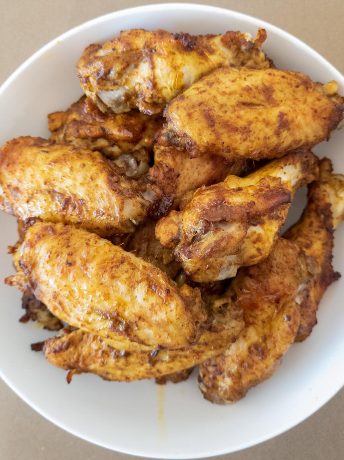  These wings are marinated in a blend of spices that will make your mouth water!