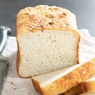  Thick slices of gluten-free bread perfect for sandwiches or toast