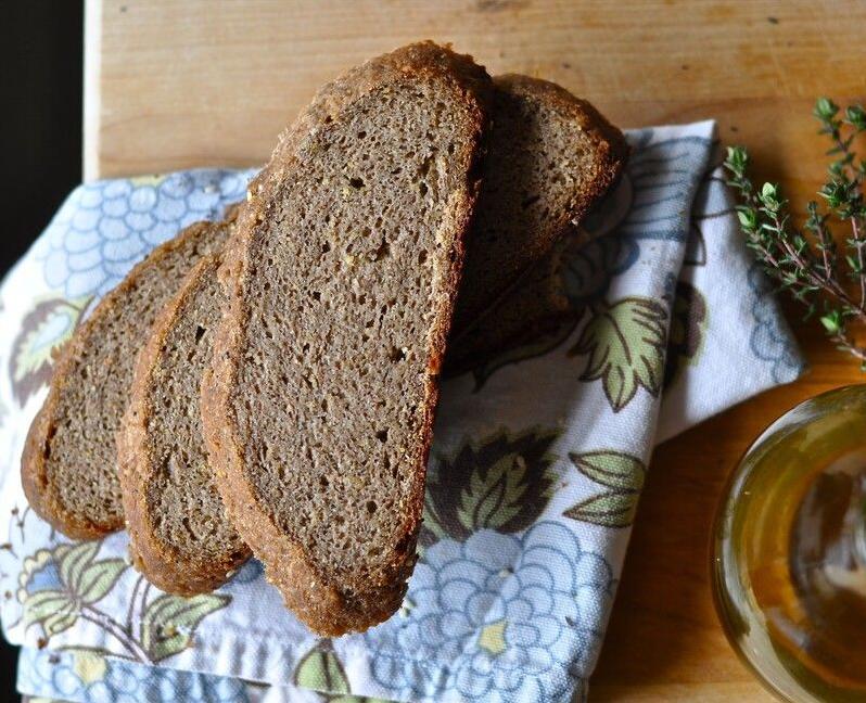  This bread is a perfect example of organic, gluten-free and tasty blend.