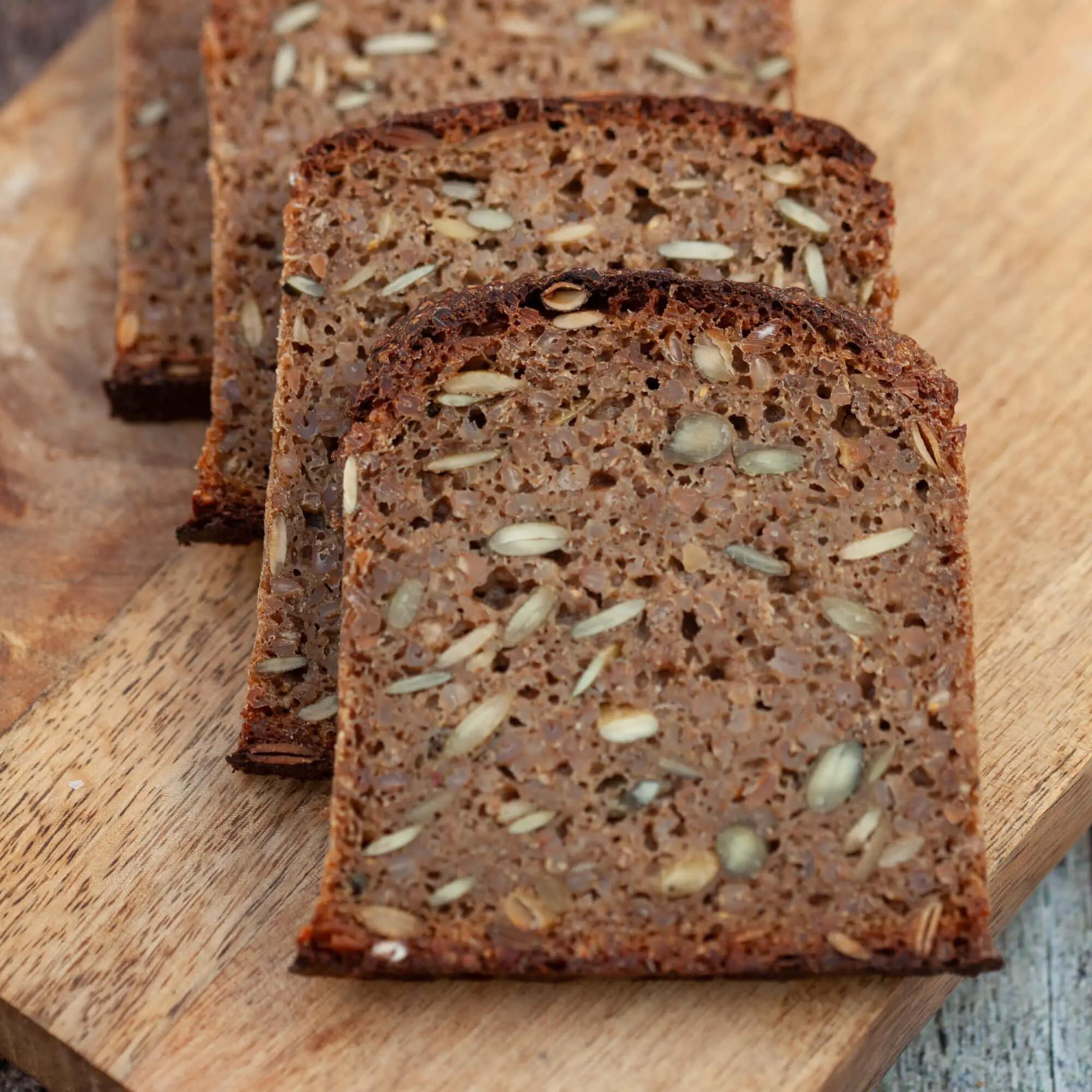  This bread is perfect for those who want to be “rye”-t on the money with their health