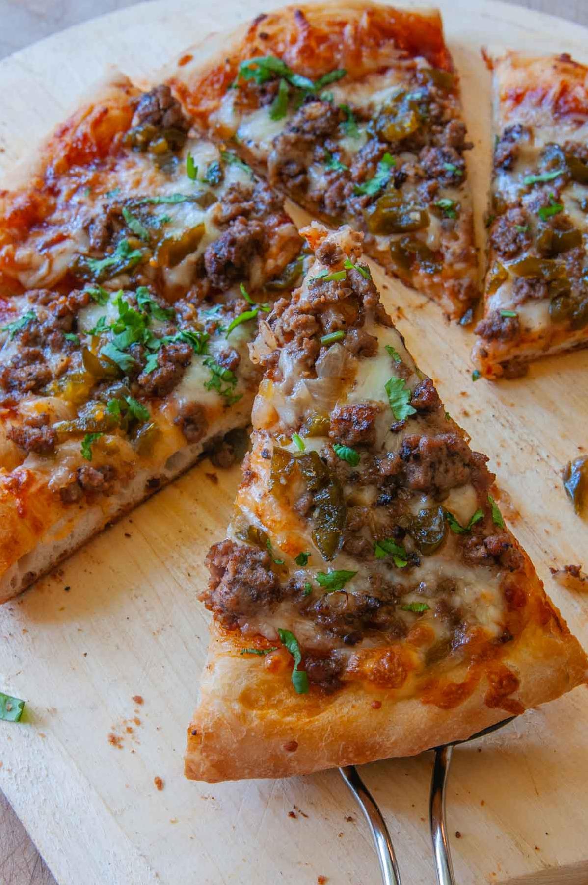  This bread machine pizza crust is a game changer!