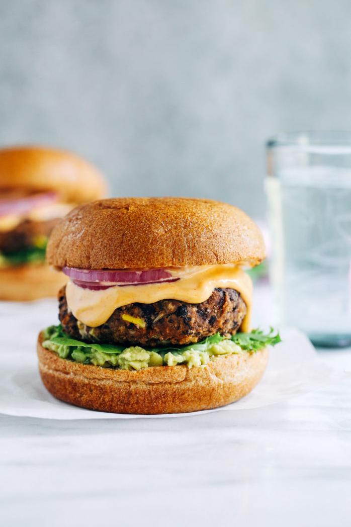  This burger is guaranteed to satisfy even meat-lovers!