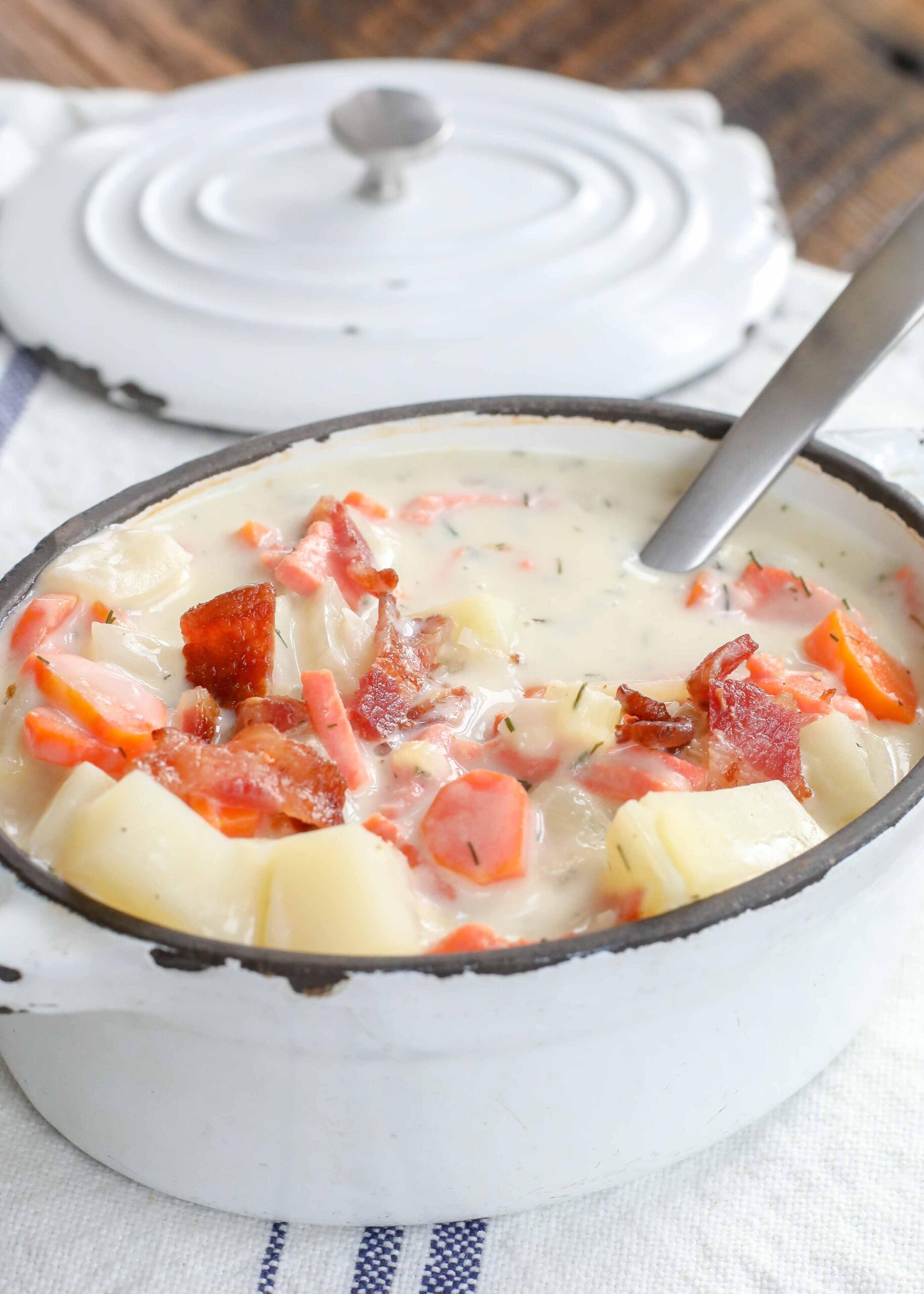  This chowder proves that gluten-free doesn't mean flavor-free!