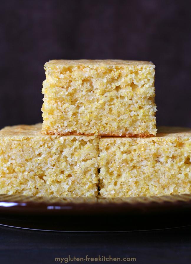  This cornbread is so delicious and moist, everyone in my house fights over it!