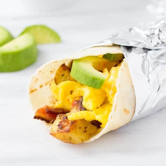  This Dairy-Free Breakfast Burrito is the perfect balance of savory and spicy.