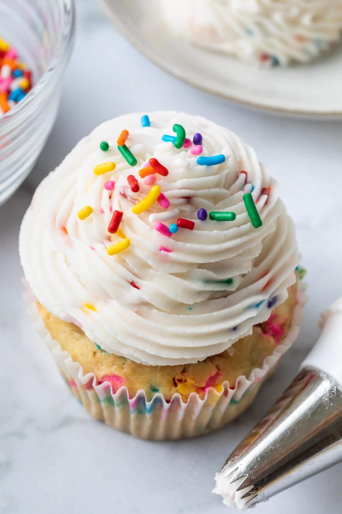  This frosting is the cherry on top of your favorite baked goods.