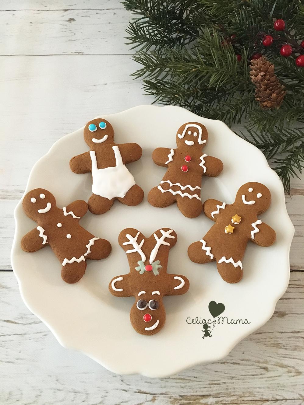  This gingerbread cookie recipe is gluten-free, but no one will even notice because they're so tasty!