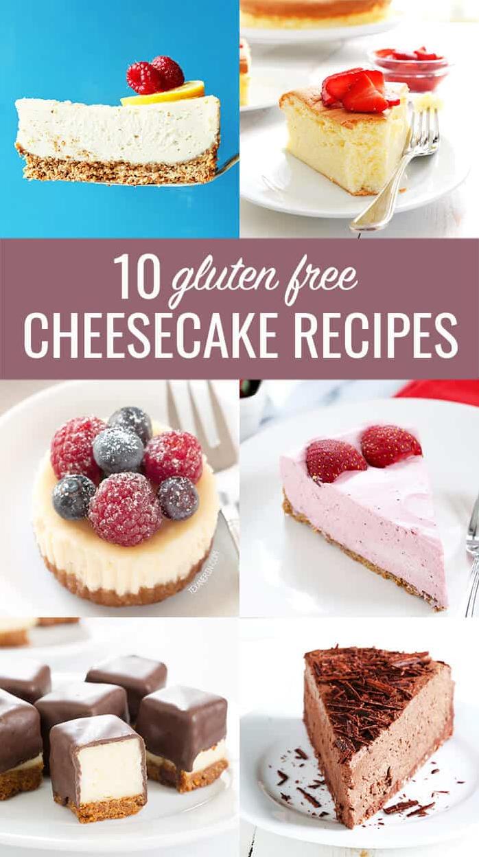  This gluten-free cheesecake looks so good, you won't even miss the real crust!