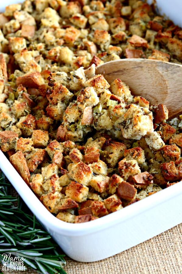  This gluten-free turkey stuffing is sure to be the star of your Thanksgiving table.