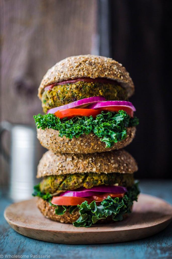  This is what we call a truly hearty veggie burger – so full of flavor.
