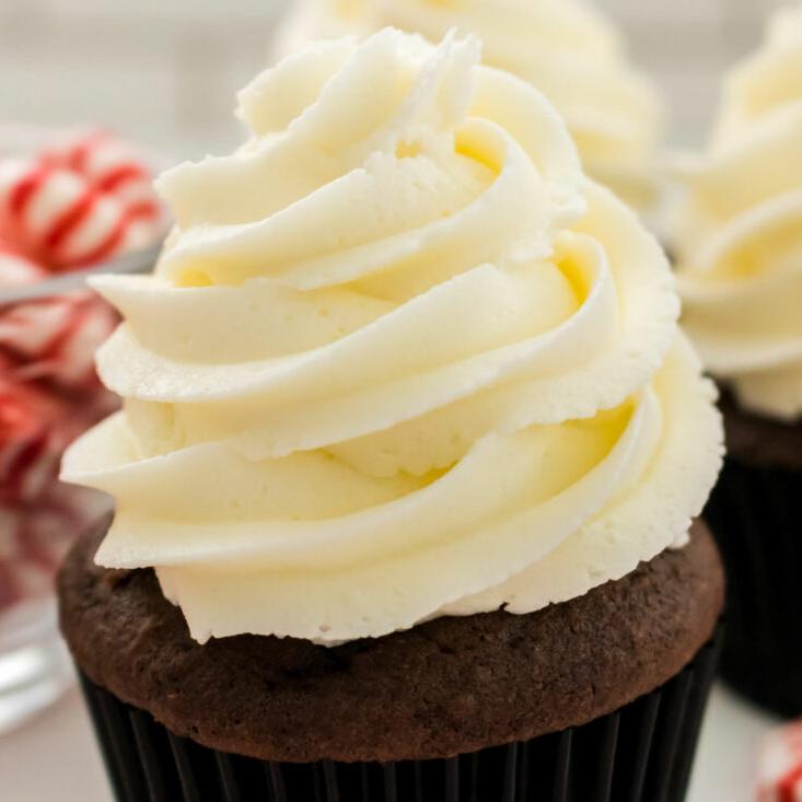  This peppermint frosting is so easy to make, you'll never go back to store-bought frosting again.