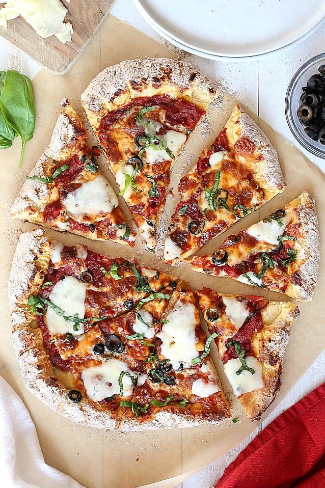  This pizza captures all the classic flavors you know and love, but with a healthier twist