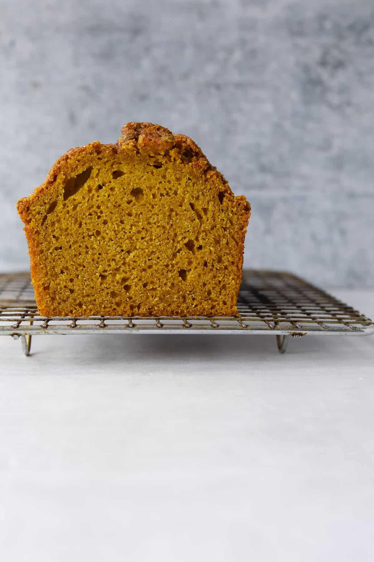  This pumpkin bread is the ultimate comfort food.