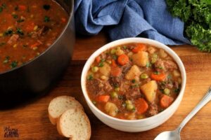 Tomato Beef Stew (Gluten, Dairy Free)