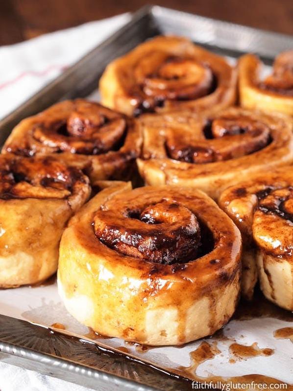  Treat yourself to these indulgent gluten-free buns.