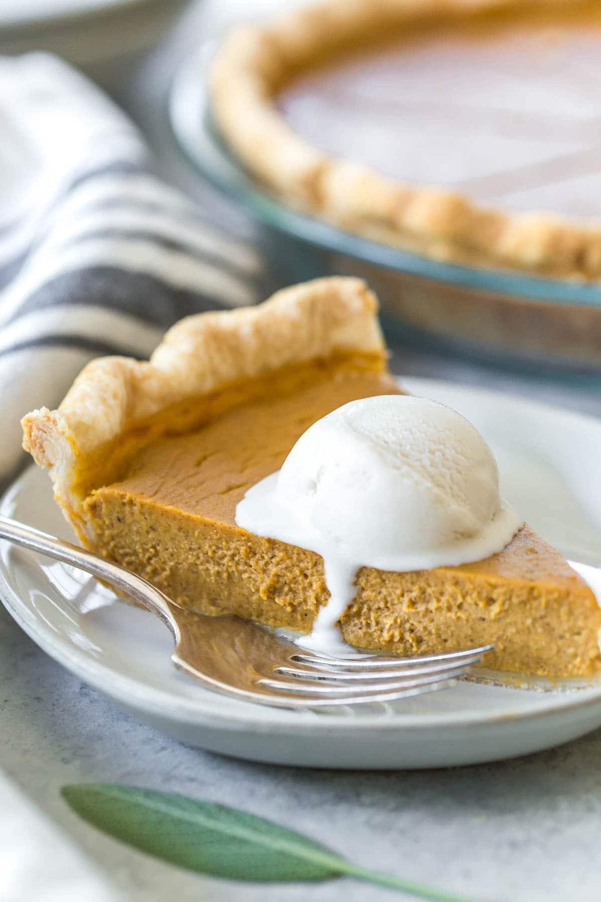  Trust me, even non-vegans will love this pumpkin pie.