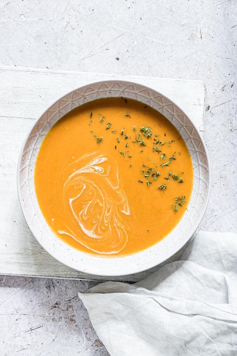  Try this delicious and healthy Jamaican pumpkin soup with gluten-free ingredients