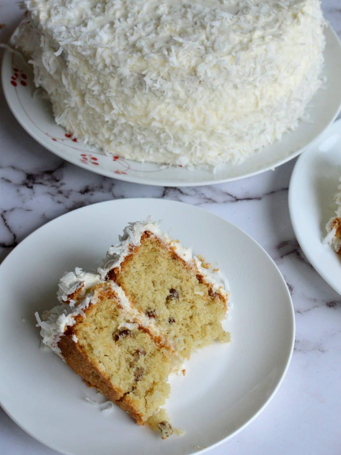  Uncle Ben's rice flour makes this cake light and airy