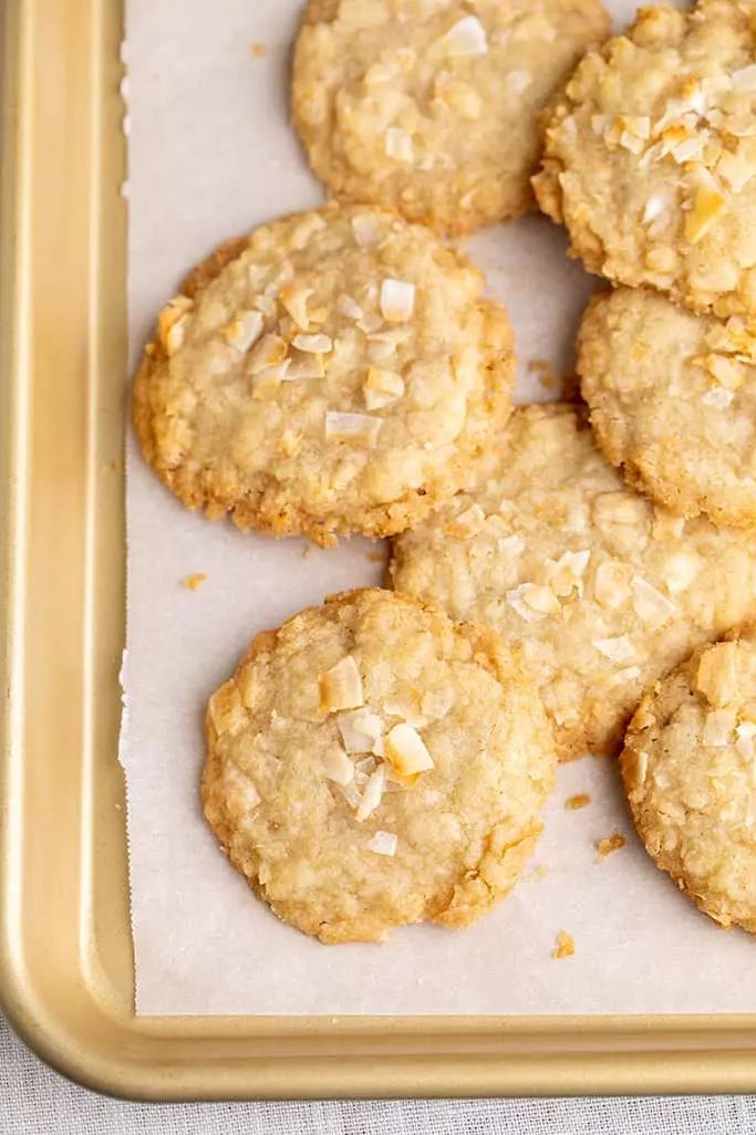  Using potato flakes instead of flour makes these cookies a yummy gluten-free option.