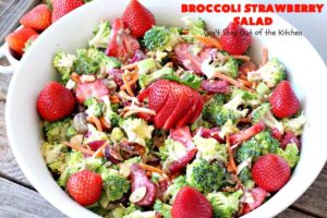 Vegan Broccoli and Strawberry Salad - Gluten Free