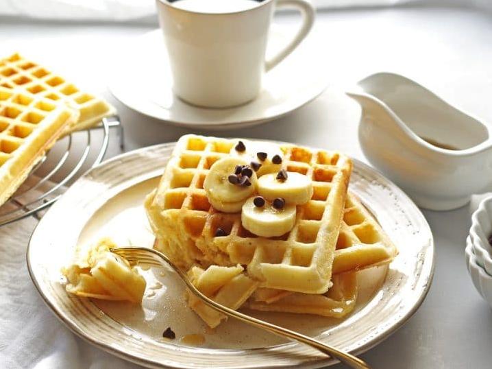  Wake up and smell the freshly made gluten-free waffles!