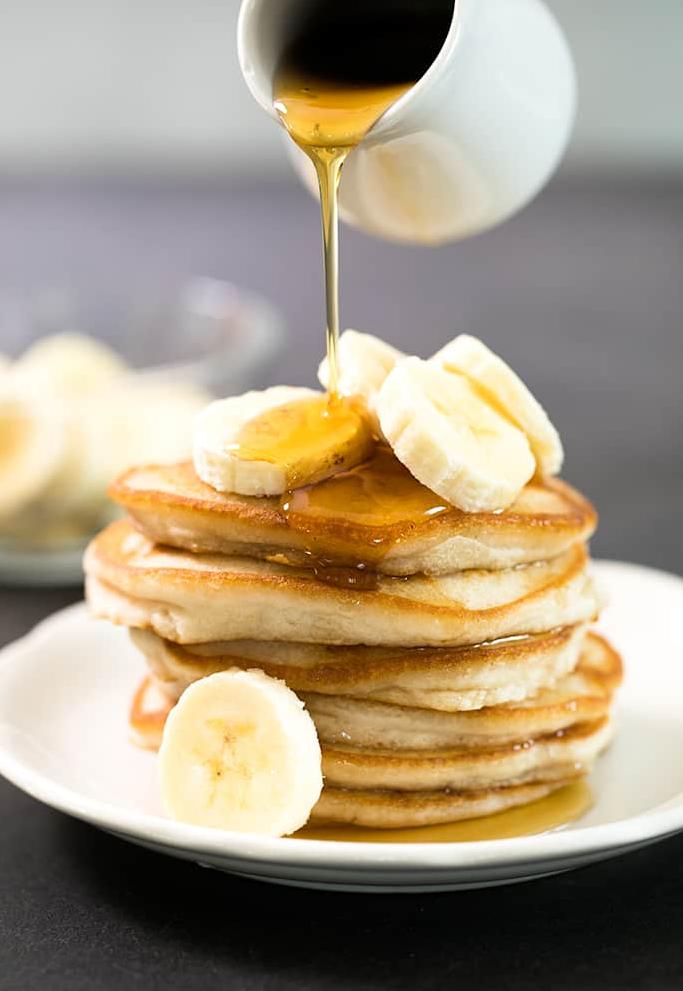  Wake up on the right side of the bed with these easy-to-make gluten-free pancakes.