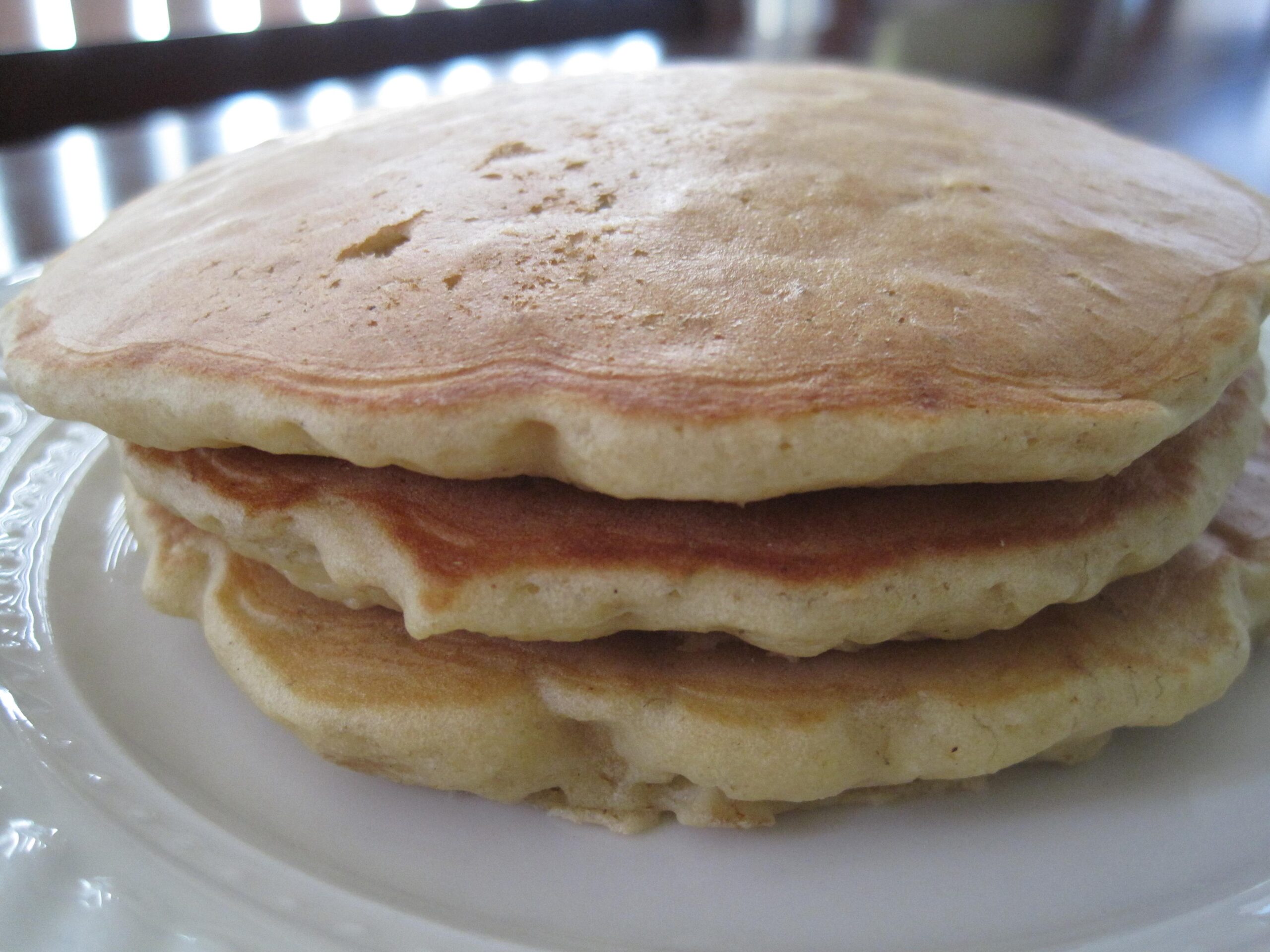  Wake up to the smell of freshly cooked gluten-free Rolled Oats Pancakes