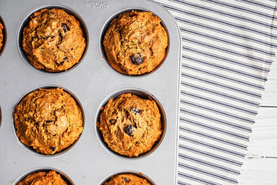  Warm and cozy Pumpkin Raisin Muffins to brighten your day