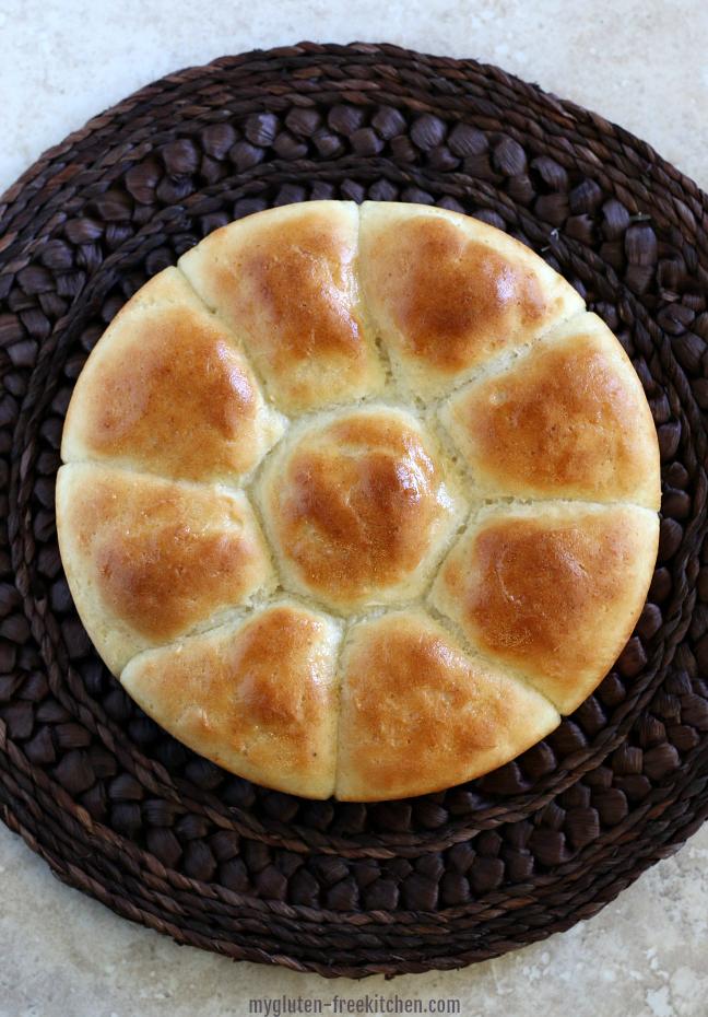  Warm and fluffy gluten-free clover rolls fresh from the oven!