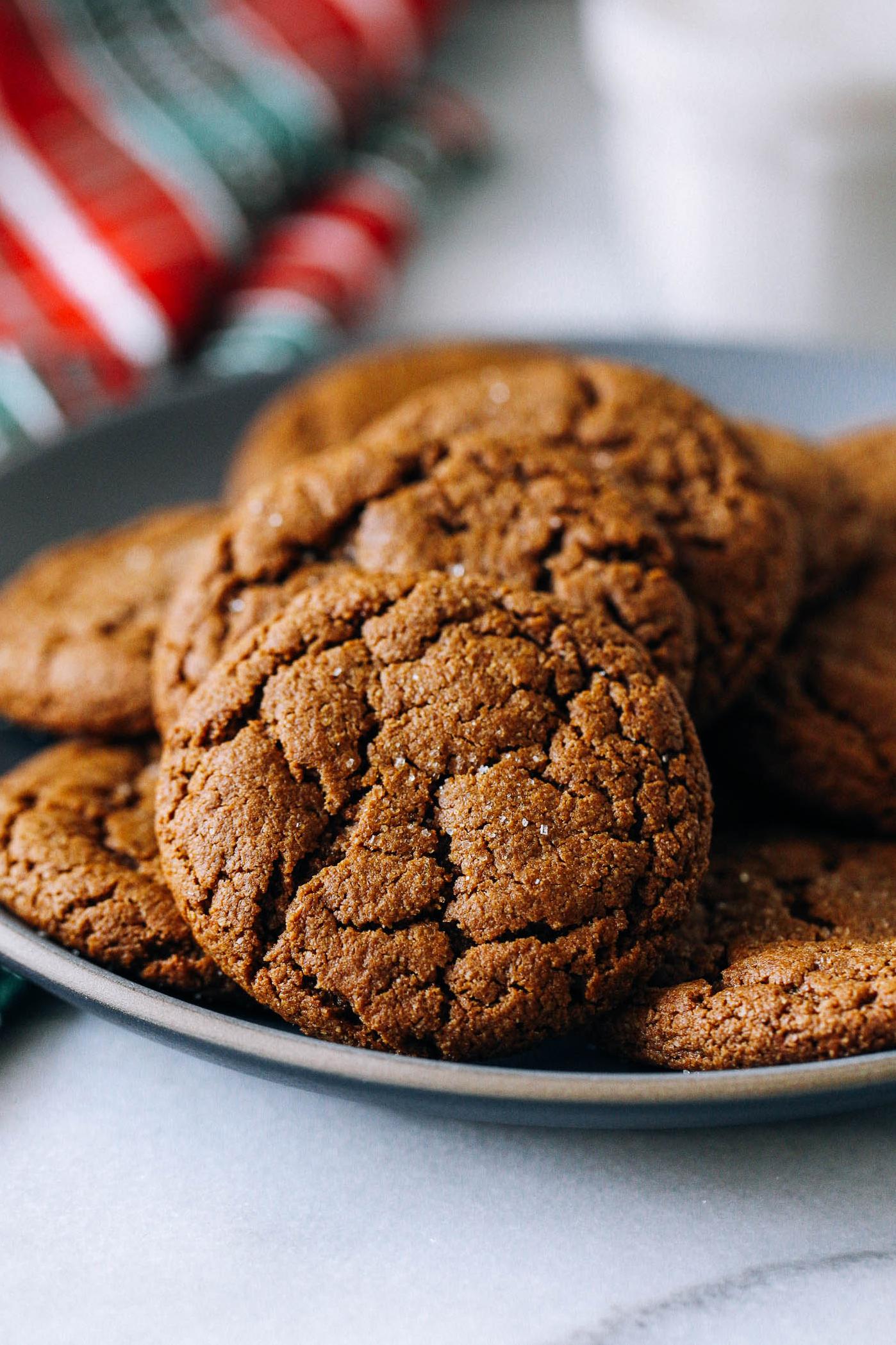  Warm spices and rich molasses make these gluten-free cookies perfect for fall.
