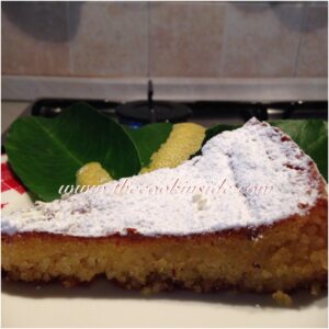 “White Caprese" Cake Gluten Free