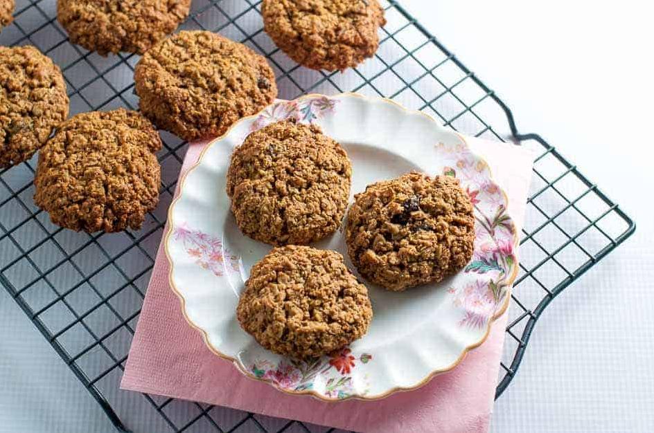  Who can resist the mouth-watering combination of cherries and coconut in a biscuit form?