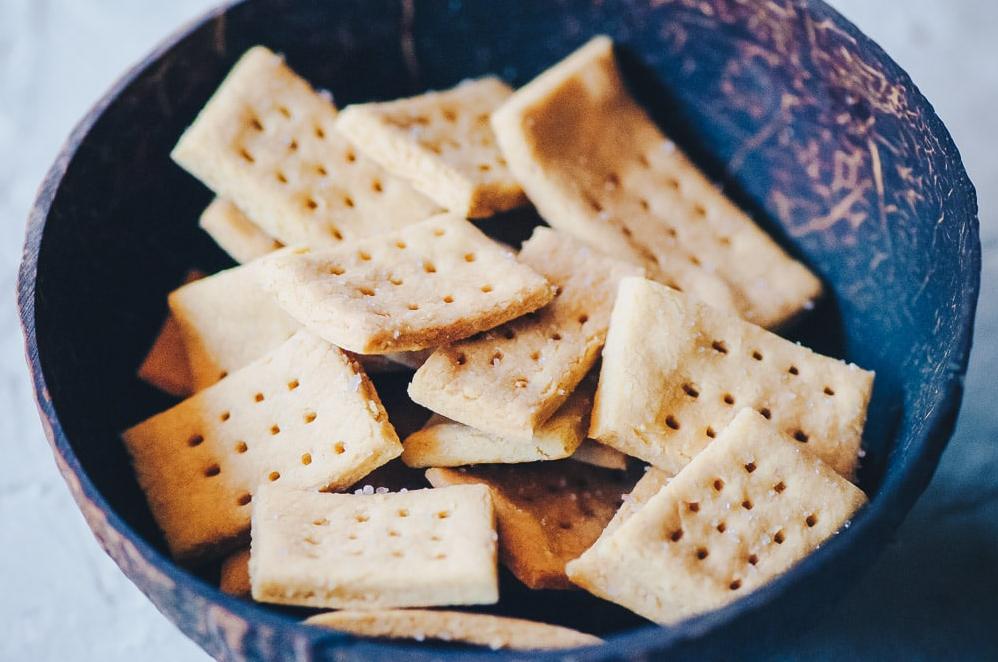  Who knew chickpeas could make such amazing crackers?