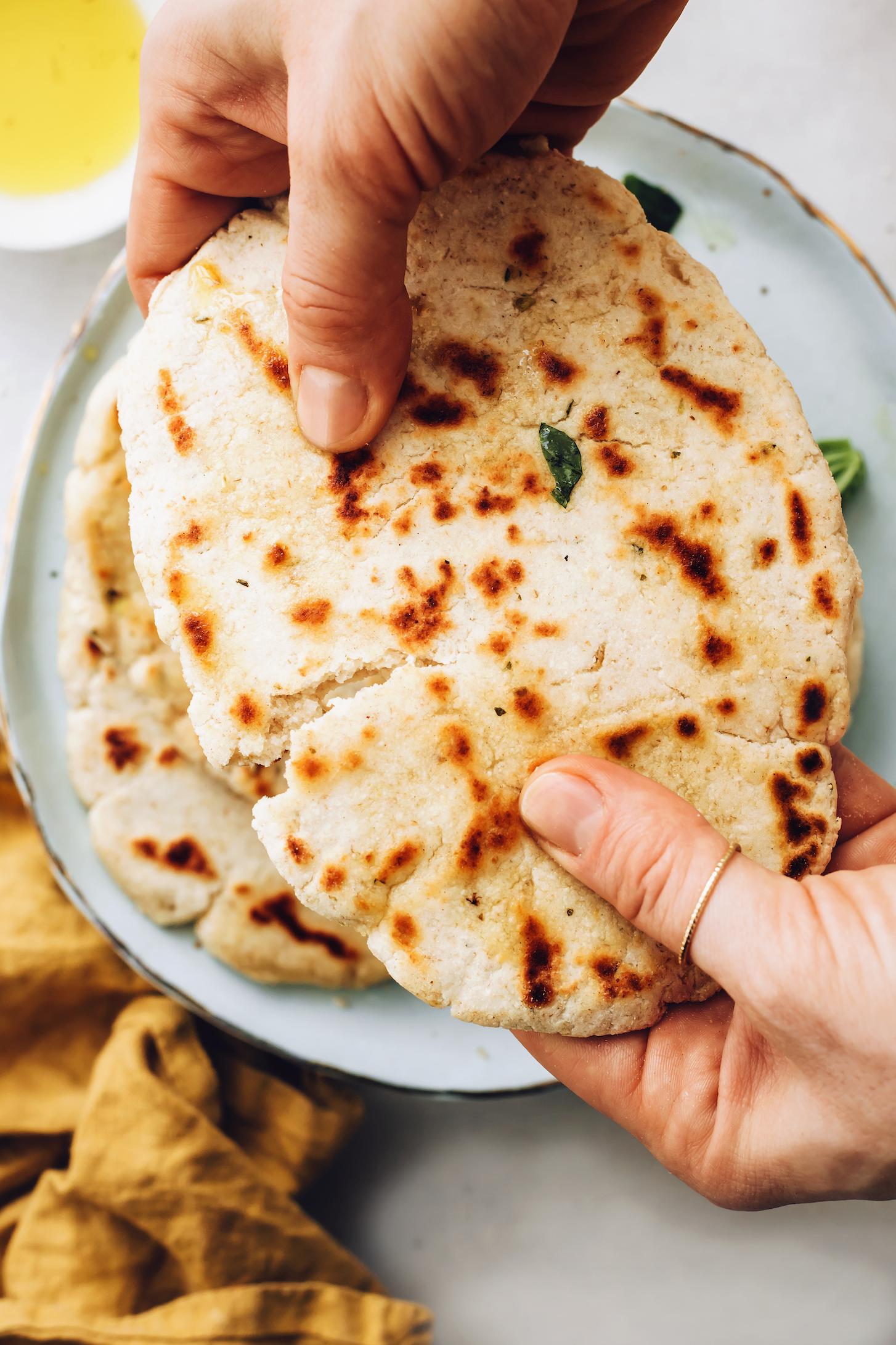  Who needs gluten when you can whip up these scrumptious gluten-free flatbread wraps in no time?