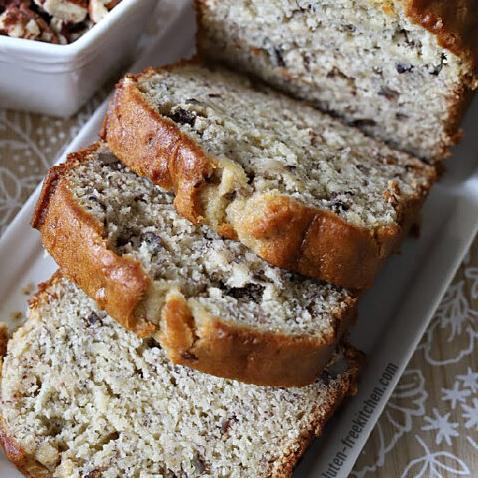  Who said gluten-free bread has to be boring? This pecan raisin loaf begs to differ!