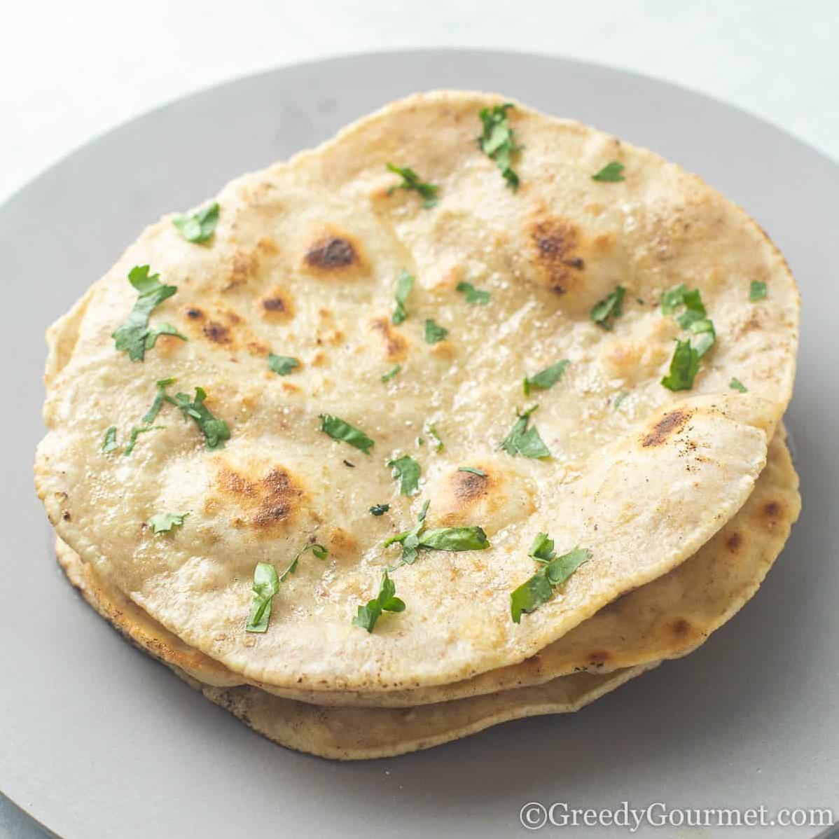  Who says gluten-free can't be delicious? These rotis say otherwise.