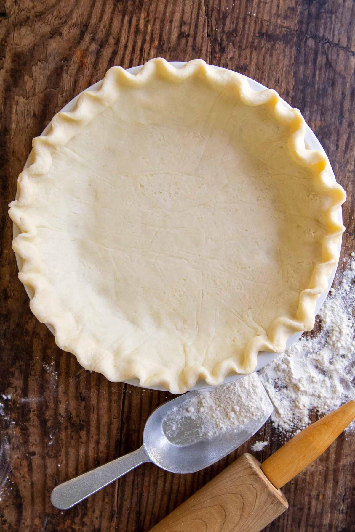  Who says gluten-free food can't be delicious? This pie crust will change your mind.