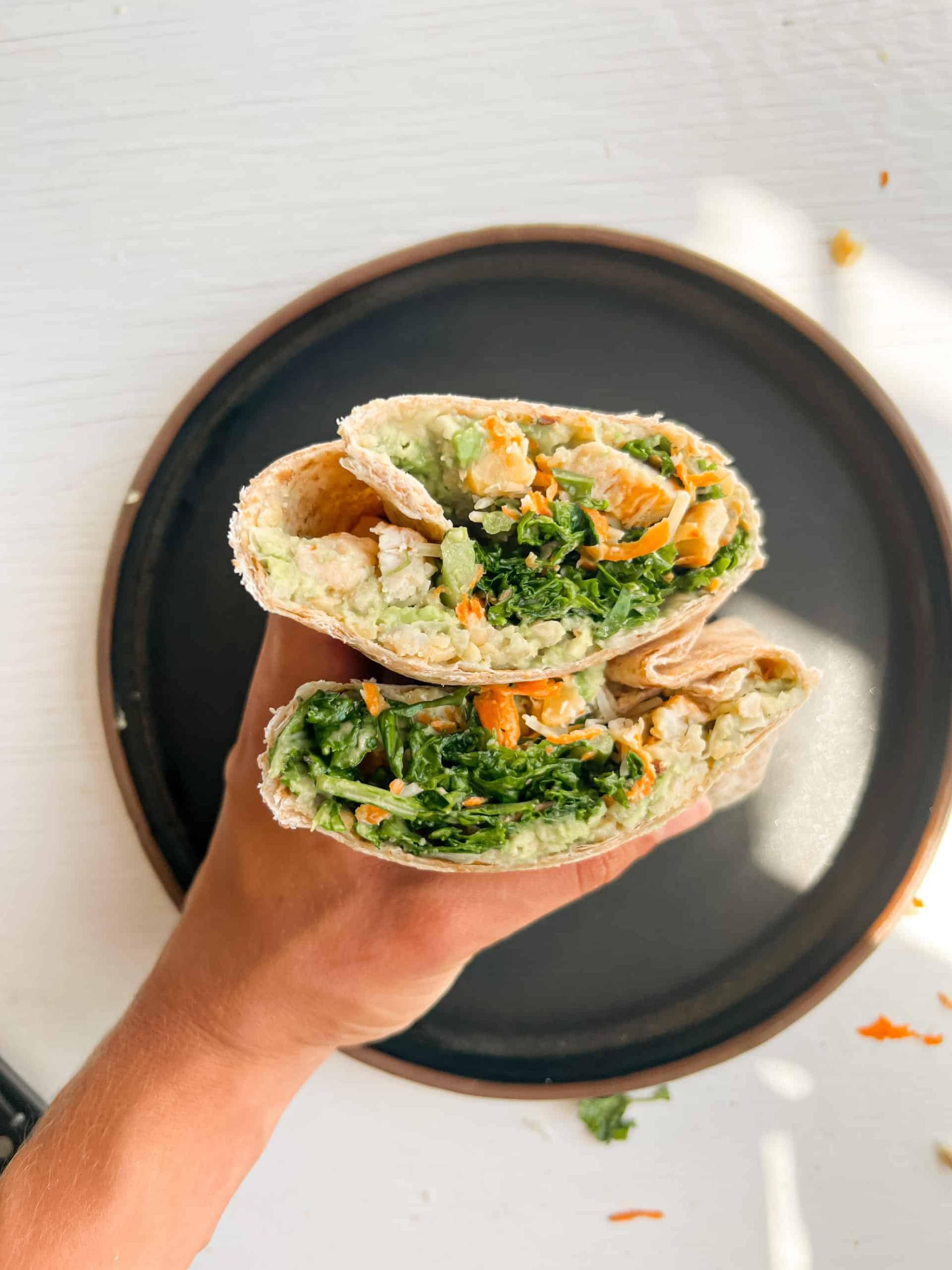  Who says healthy food can't be fun? Try this delicious and gluten-free wrap bursting with flavor.