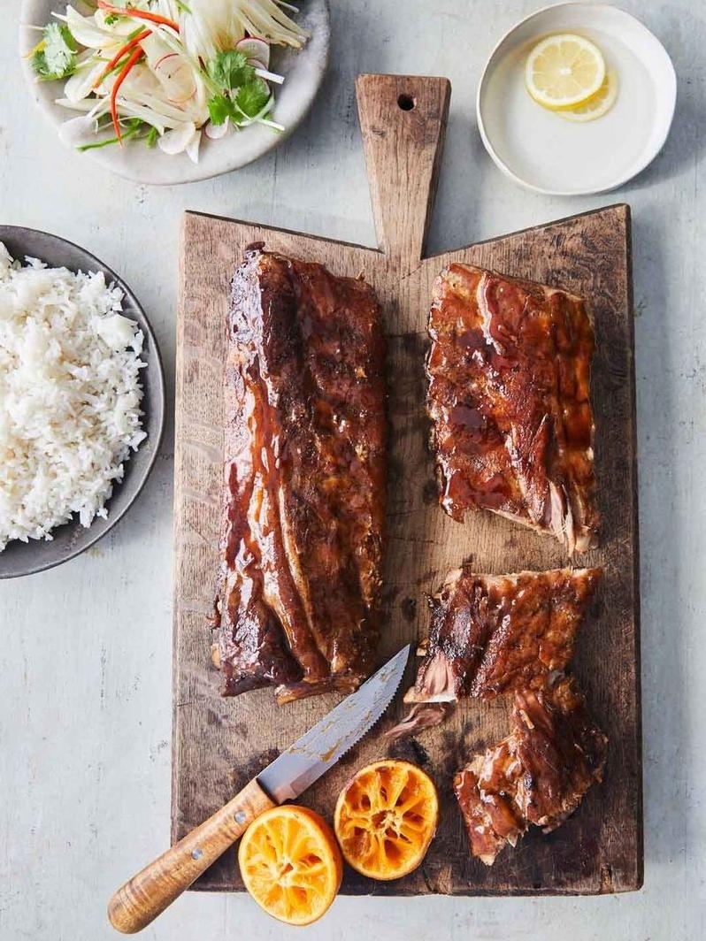  Who says you can't indulge in tasty ribs while maintaining a healthy diet?