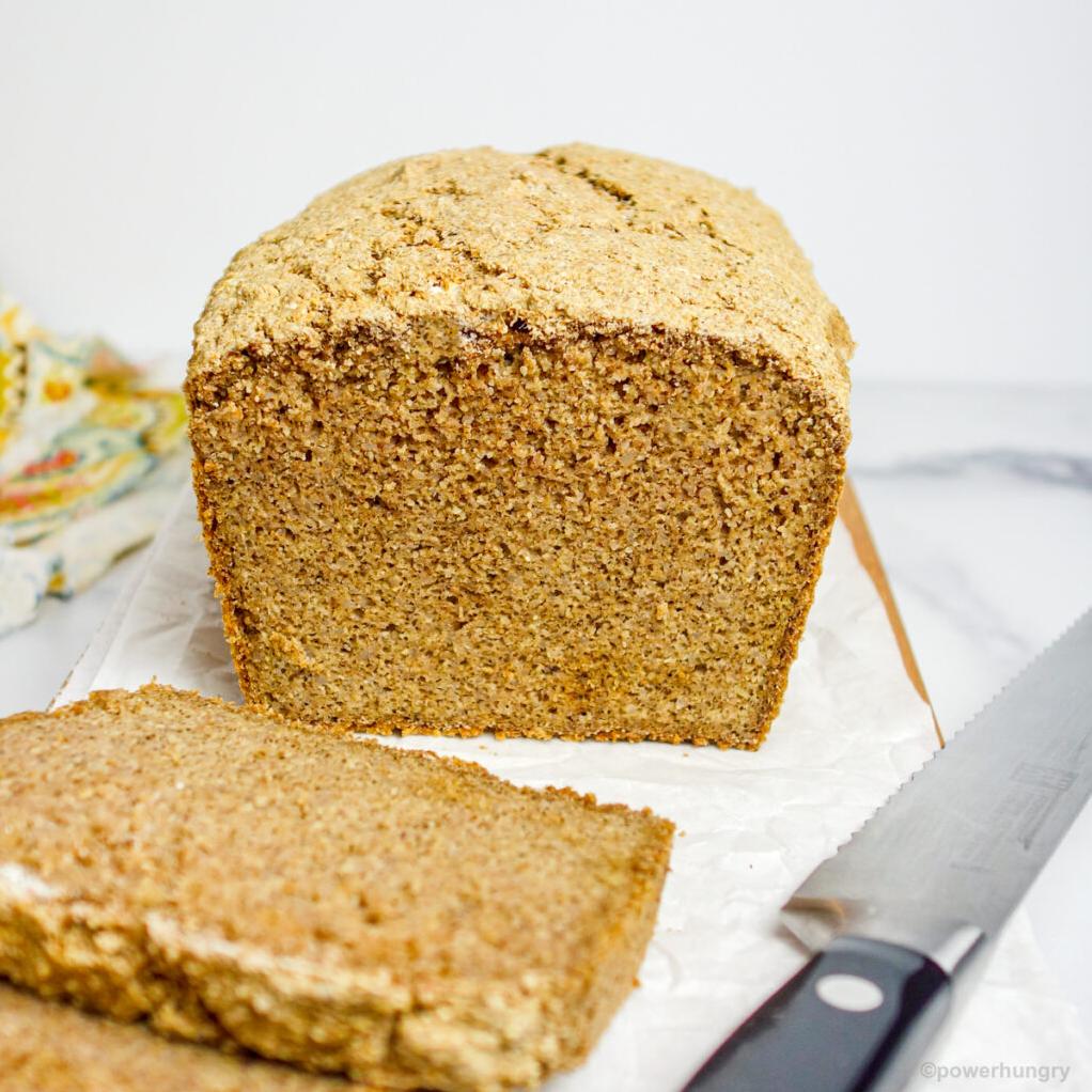 Whole Grain Gluten Free Spinach and Soy Bread.