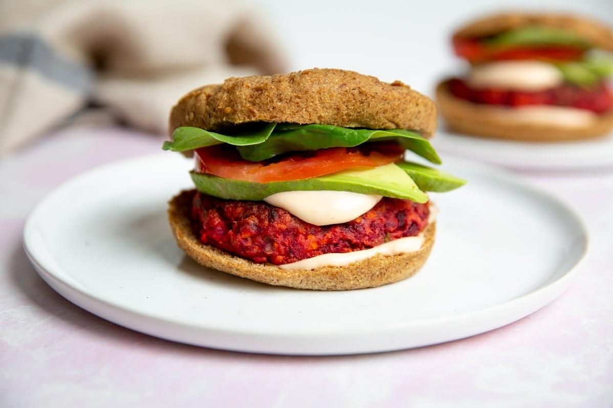  Why settle for take-out when you can make these delicious gluten-free veggie burgers at home?