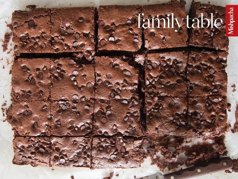  With a crispy top and gooey centre, these brownies are the perfect balance of textures.