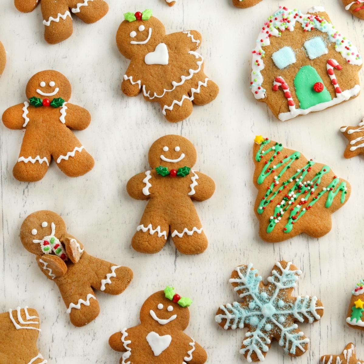  With the perfect blend of spices and sweetness, these gingerbread cookies will be a hit at any gathering