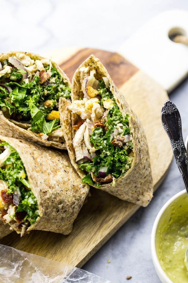  Wrap it up! This nutritious and tasty gluten-free wrap is perfect for a no-fuss meal on the go.