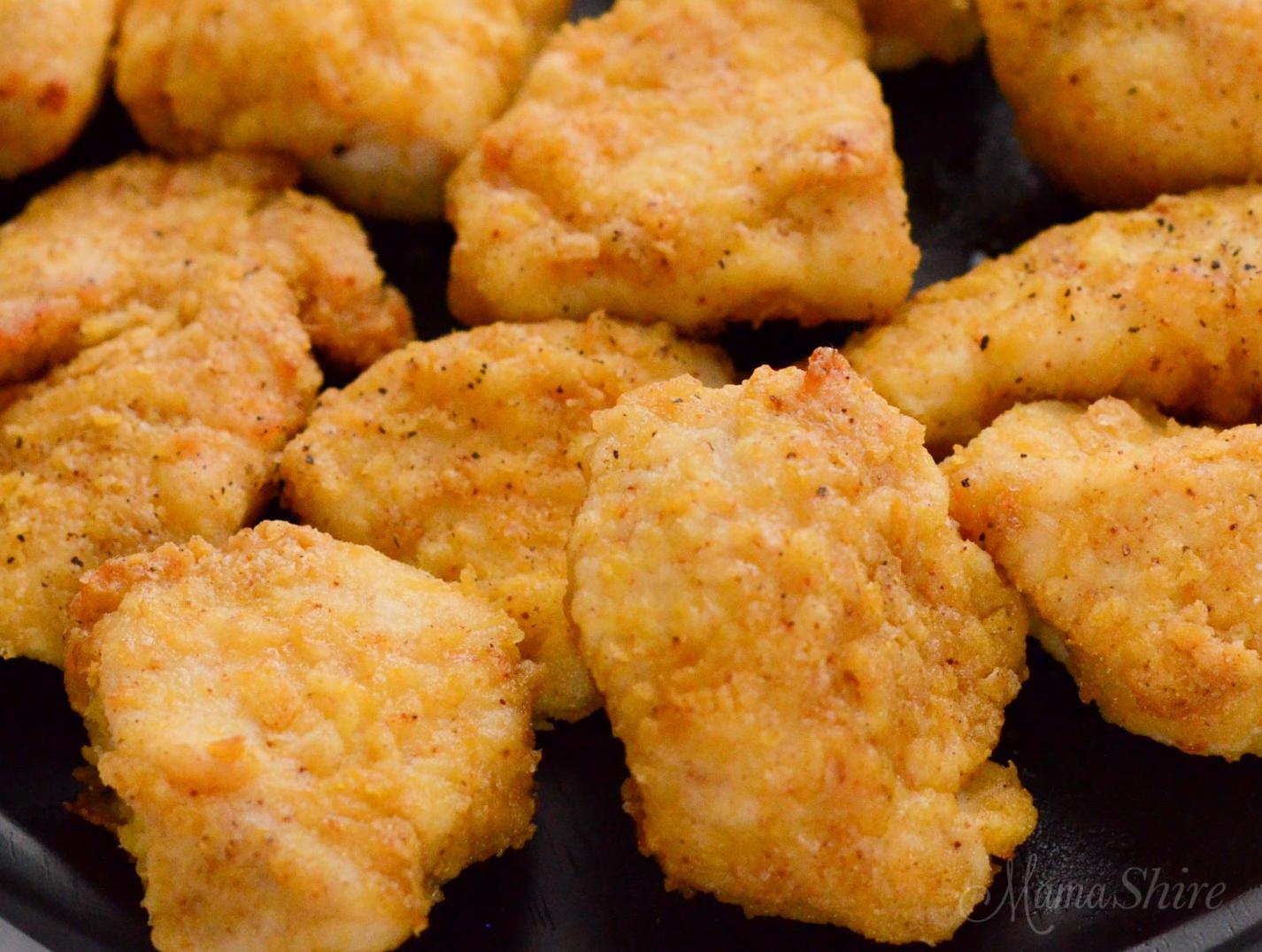  You won't believe how easy and straightforward it is to make these gluten-free chicken nuggets.