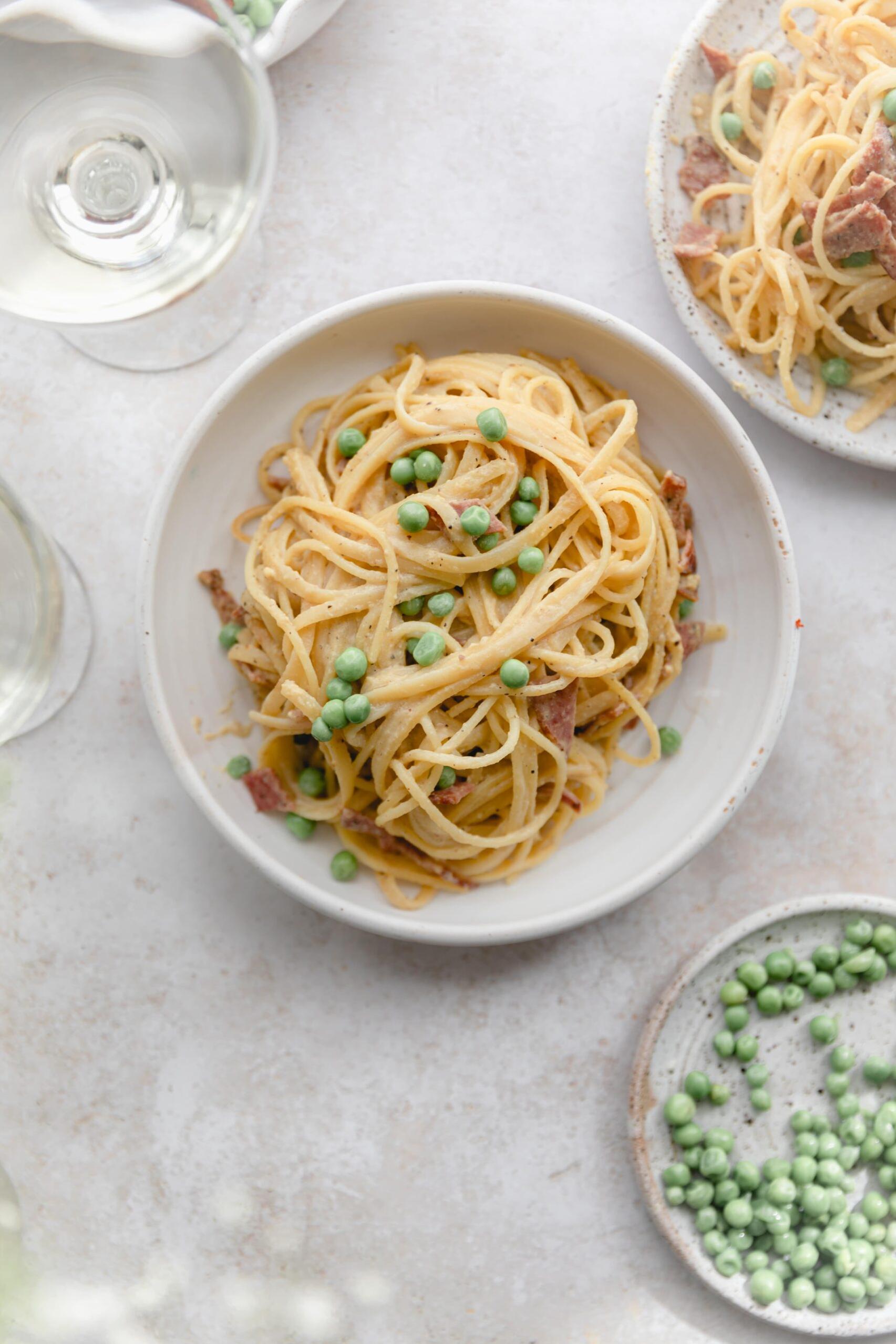  You won't even miss the dairy in this vegan take on the classic carbonara recipe