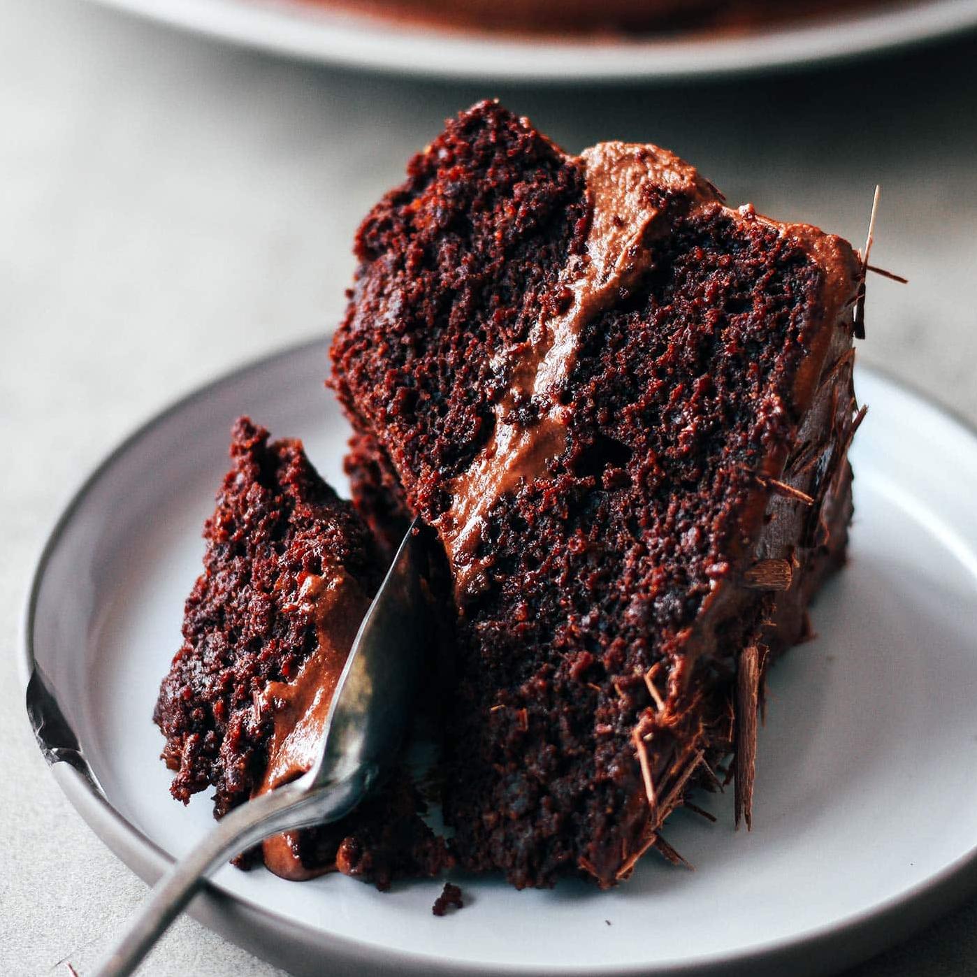  You won't miss the wheat with this fudgy chocolatey delight.