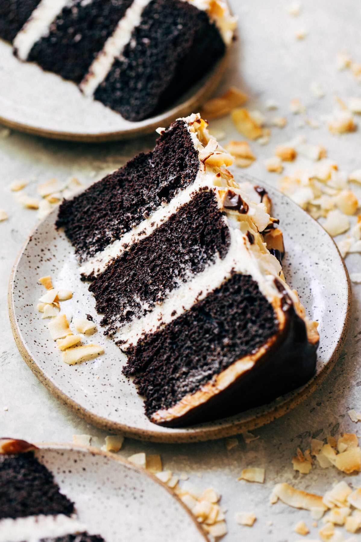  You'll never guess this cake is gluten-free, dairy-free and made with organic ingredients.