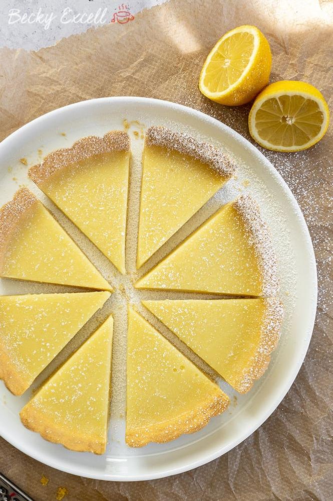  Your taste buds will dance with delight when you try this chocolate, lemon, and lime tart